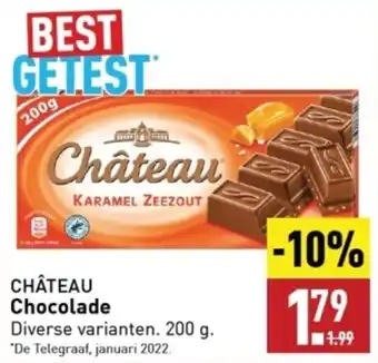 ALDI CHÂTEAU Chocolade 200g aanbieding