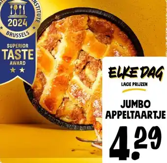 Jumbo APPELTAARTJE aanbieding