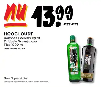 Jumbo HOOGHOUDT aanbieding