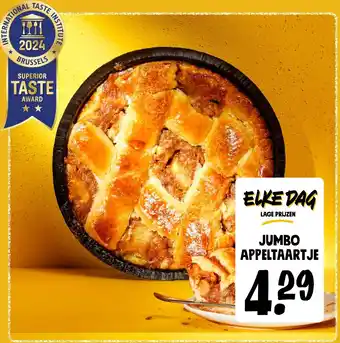 Jumbo APPELTAARTJE aanbieding