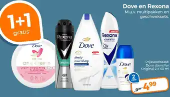 Trekpleister Dove en Rexona aanbieding