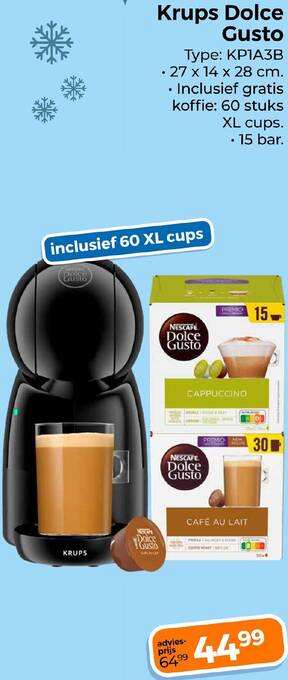 Dolce gusto clearance makro