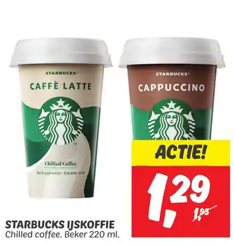 Dekamarkt STARBUCKS IJSKOFFIE 220ml aanbieding