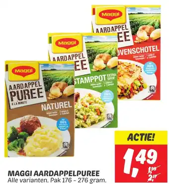 Dekamarkt MAGGI AARDAPPELPUREE aanbieding