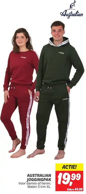 Dekamarkt AUSTRALIAN JOGGINGPAK aanbieding