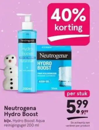 Etos Neutrogena Hydro Boost aanbieding