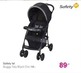 Baby & Tiener Safety 1st Buggy Taly Black Chic aanbieding