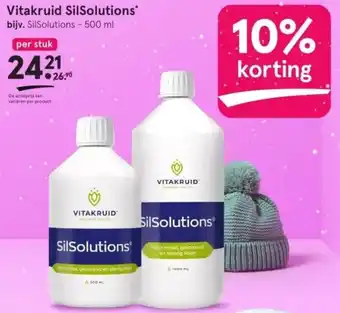 Etos Vitakruid SilSolutions 500ml aanbieding