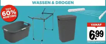 Vomar Voordeelmarkt Wassen & drogen aanbieding