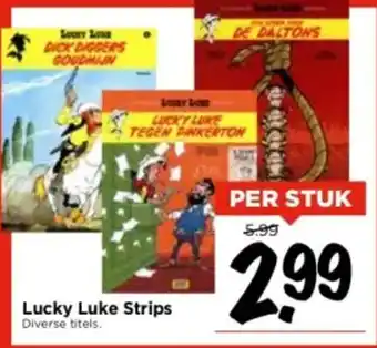 Vomar Voordeelmarkt Lucky luke strips per stuk aanbieding