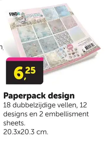 Boekenvoordeel Paperpack design aanbieding