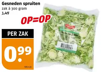 Poiesz Gesneden spruiten 300 gram aanbieding