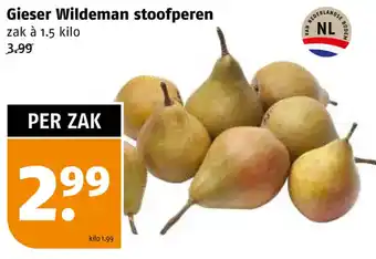 Poiesz Gieser Wildeman stoofperen zak à 1.5 kilo aanbieding