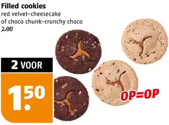 Poiesz Filled cookies aanbieding