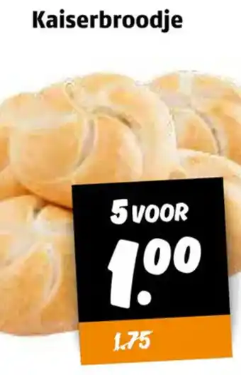 Poiesz Kaiserbroodje aanbieding