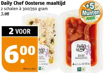 Poiesz Daily Chef Oosterse maaltijd 300/350g aanbieding