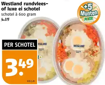 Poiesz Westland rundvlees of luxe ei schotel 600g aanbieding