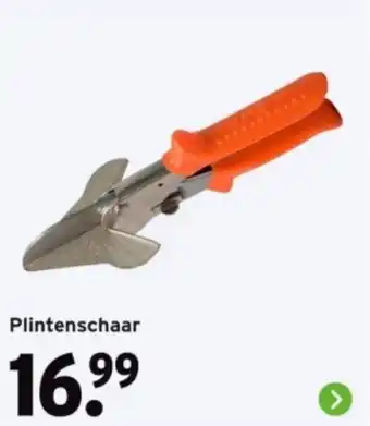 GAMMA Plintenschaar aanbieding