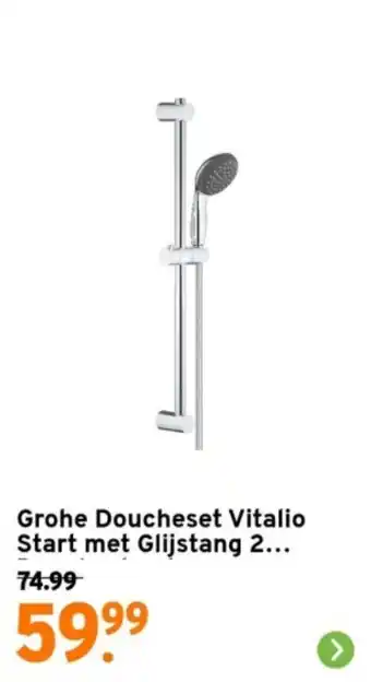 GAMMA Grohe Doucheset Vitalio Start met Glijstang 2... aanbieding