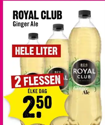 Dirck 3 ROYAL CLUB Ginger Ale 2 flessen aanbieding