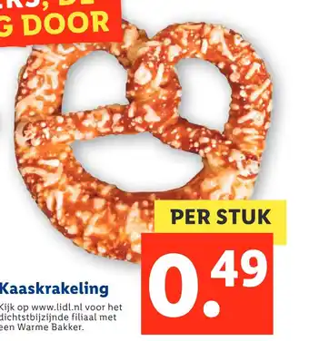 Lidl Kaaskrakeling aanbieding