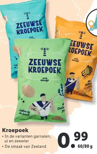 Lidl Kroepoek 60/80g aanbieding