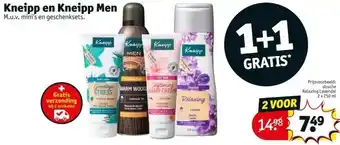 Kruidvat Kneipp en Kneipp Men aanbieding