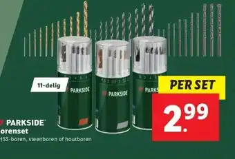 Lidl III PARKSIDE Borenset aanbieding