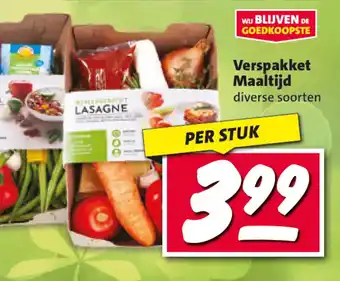 Nettorama Verspakket Maaltijd aanbieding