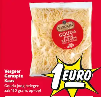 Nettorama Vergeer Geraspte Kaas 150 gram aanbieding