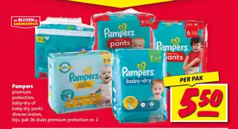 Nettorama Pampers Per Pak aanbieding