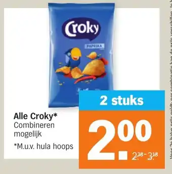 Albert Heijn Alle Croky aanbieding