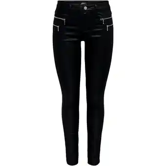 Spartoo Broek Only PANTALON SKINNY ENCERADO MUJER 15312520 aanbieding