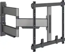 Bol.com Vogel's ELITE TVM 5445 | Draaibare tv-beugel | 32-65 | max 35kg | VESA 400x400 | 56cm arm (Zwart) aanbieding