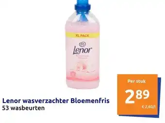 Action Lenor wasverzachter Bloemenfris aanbieding