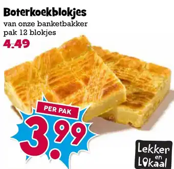 Boon`s Markt Boterkoekblokjes aanbieding