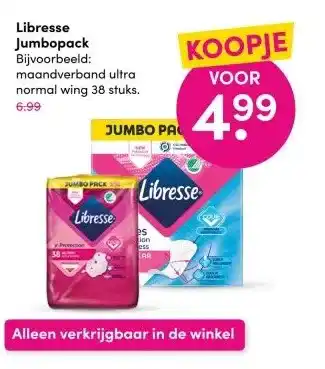 DA Libresse Jumbopack aanbieding