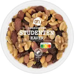 Albert Heijn AH Ongezouten studentenhaver aanbieding