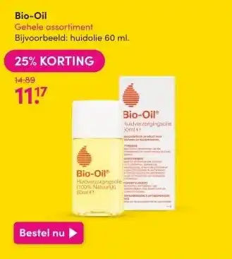 DA Bio-Oil 60ml aanbieding