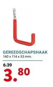 Kluswijs GEREEDSCHAPSHAAK aanbieding