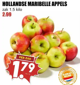 MCD Supermarkt HOLLANDSE MARIBELLE APPELS aanbieding