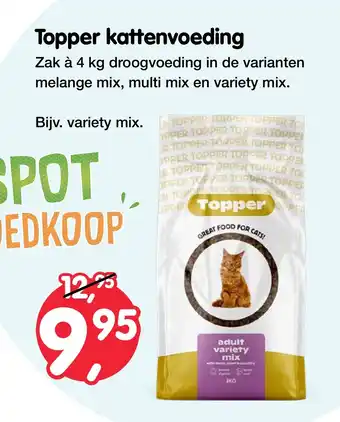 Jumper Topper kattenvoeding 4kg aanbieding
