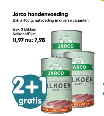Jumper Jarco hondenvoeding 400g aanbieding