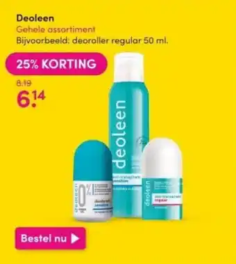 DA Deoleen Gehele assortiment aanbieding