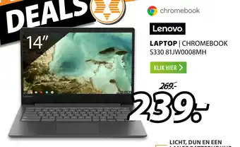 Expert Chromebook Lenovo laptop aanbieding