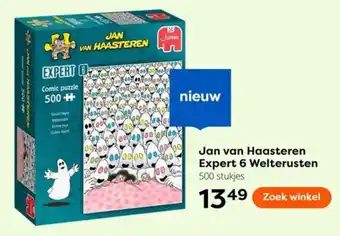 The Read Shop Jan van Haasteren Expert 6 Welterusten 500 stukjes aanbieding