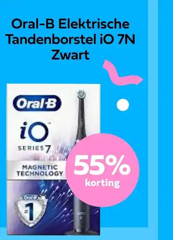 Plein.nl Oral-B Elektrische Tandenborstel iO 7N Zwart aanbieding