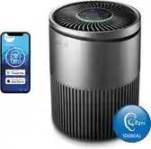 Bol.com Clean Air Optima CA-503T Compact Smart - Intelligente HEPA UV-C Ionisator Luchtreiniger - 360° Airflow - Ultrastil met sleepm aanbieding