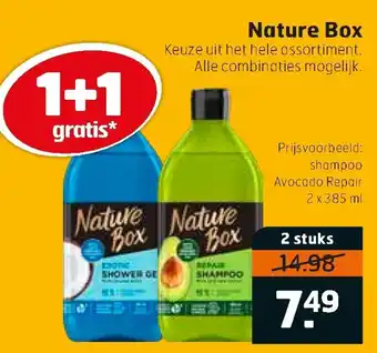 Trekpleister Nature Box 2x385 ml aanbieding