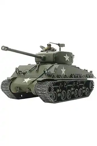 Amazon TAMIYA 32595-1:48 US M4A3E8 Sherman Easy Eight, modelbouw, plastic bouwpakket, knutselen, hobby, lijmen, plastic bouwset aanbieding